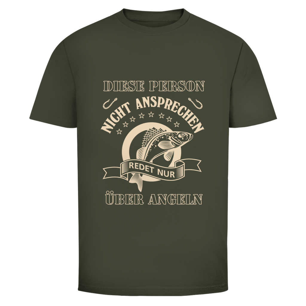 Nur übers Angeln - T-Shirt