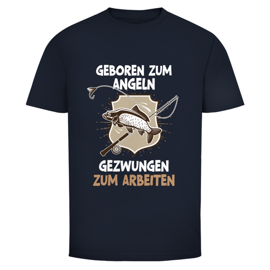 Geboren zum Angeln - T-Shirt