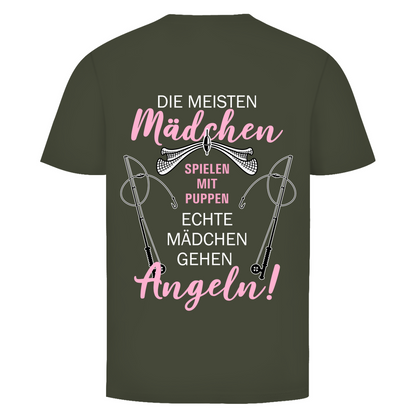 Angeln statt Puppen! - T-Shirt
