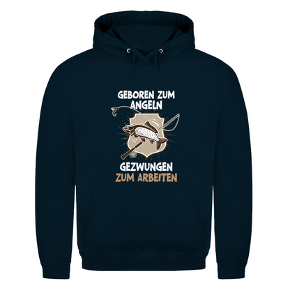 Geboren zum Angeln - Premium Hoodie