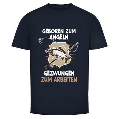 Geboren zum Angeln - T-Shirt