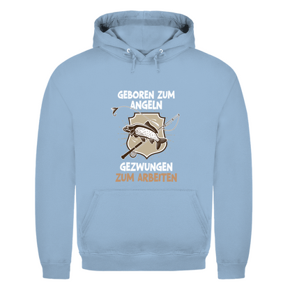 Geboren zum Angeln - Premium Hoodie