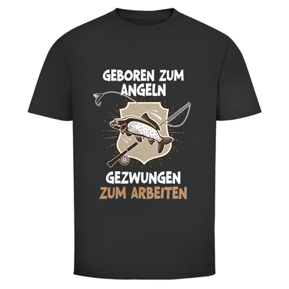 Geboren zum Angeln - T-Shirt