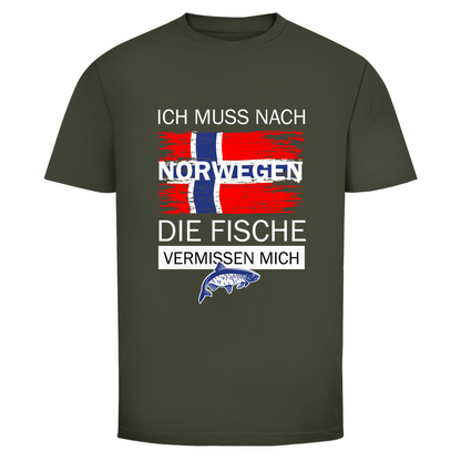 Ich muss nach Norwegen- T-Shirt