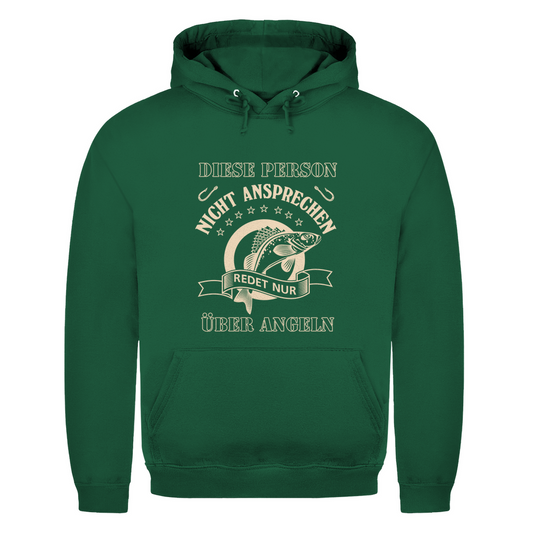 Nur übers Angeln - Premium Hoodie