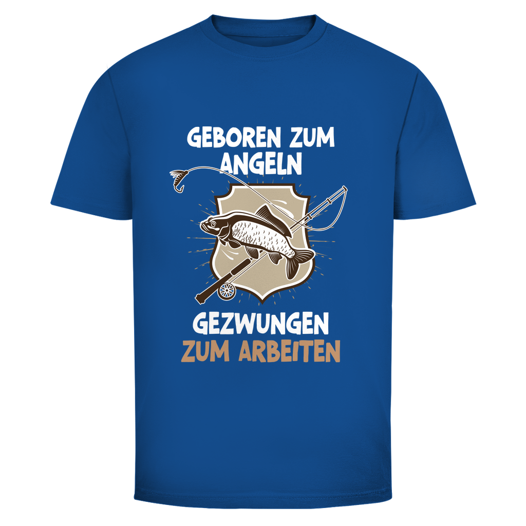 Geboren zum Angeln - T-Shirt