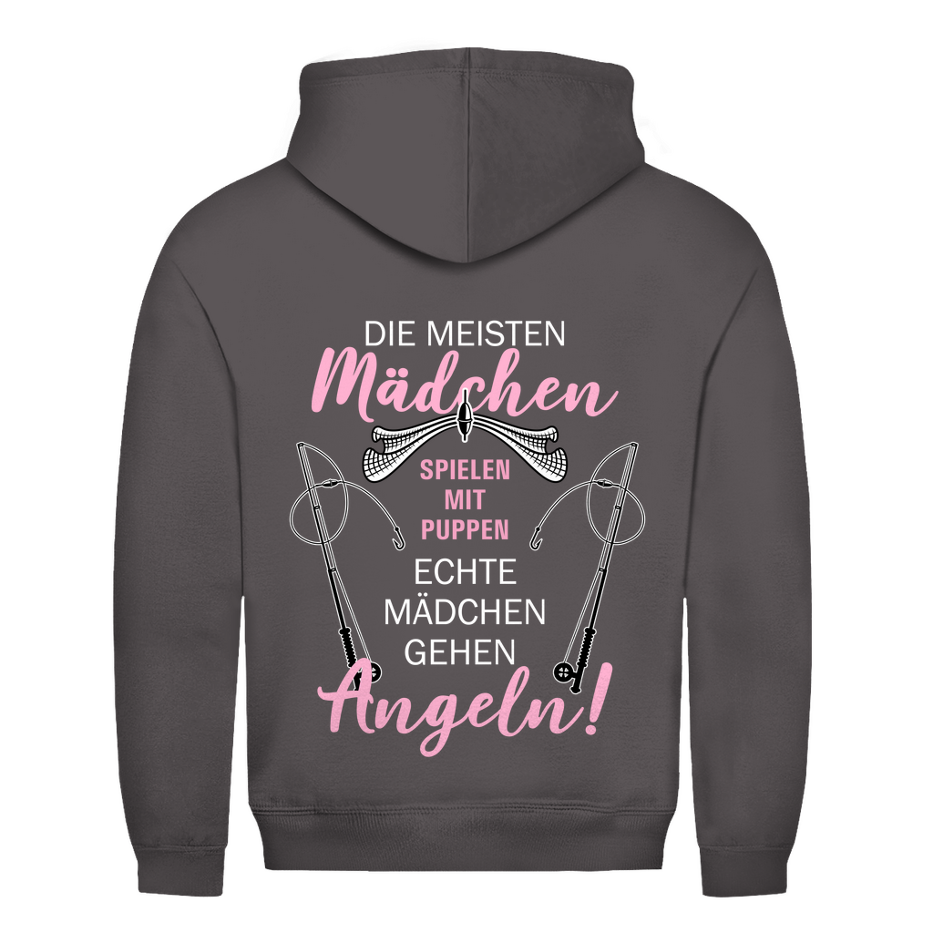 Angeln statt Puppen! - Premium Hoodie