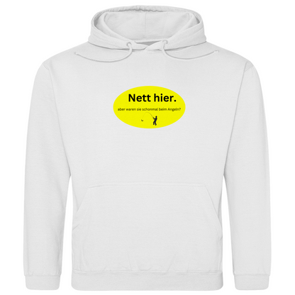 Waren sie schonmal Angeln ? Hoodie