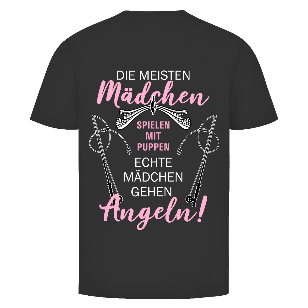 Angeln statt Puppen! - T-Shirt