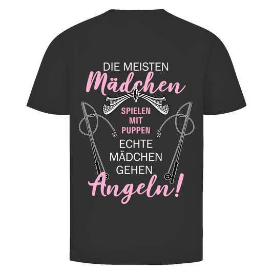 Angeln statt Puppen! - T-Shirt