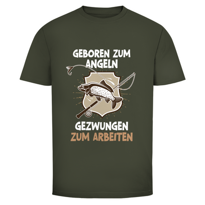 Geboren zum Angeln - T-Shirt