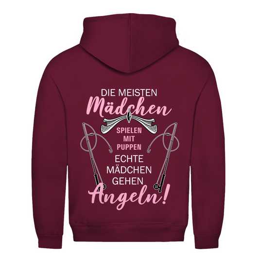 Angeln statt Puppen! - Premium Hoodie